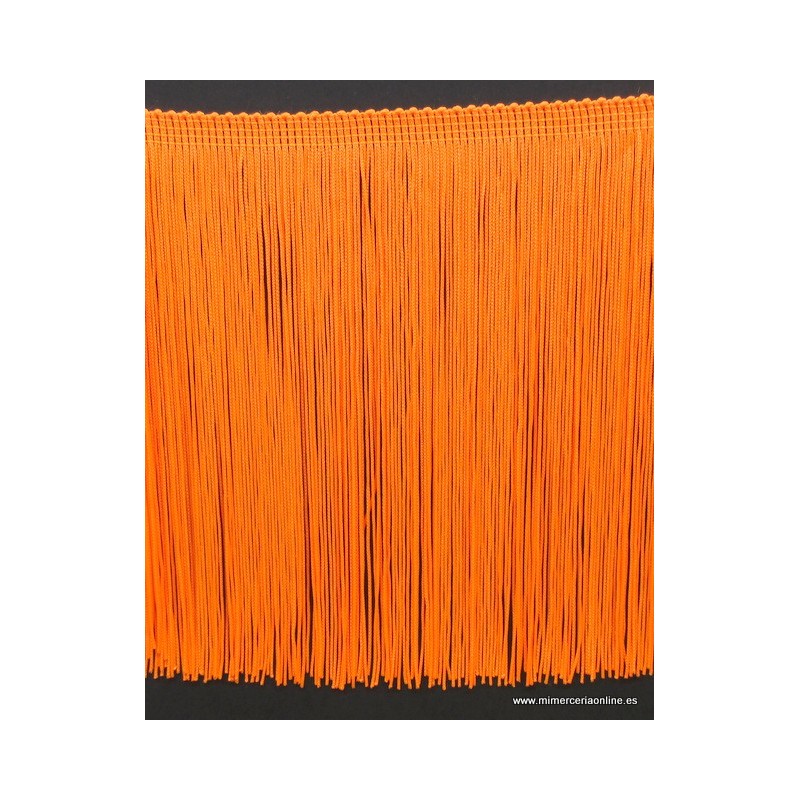 Flecos para Trajes de Flamencas y Sevillanas - Flecos Color Naranja II