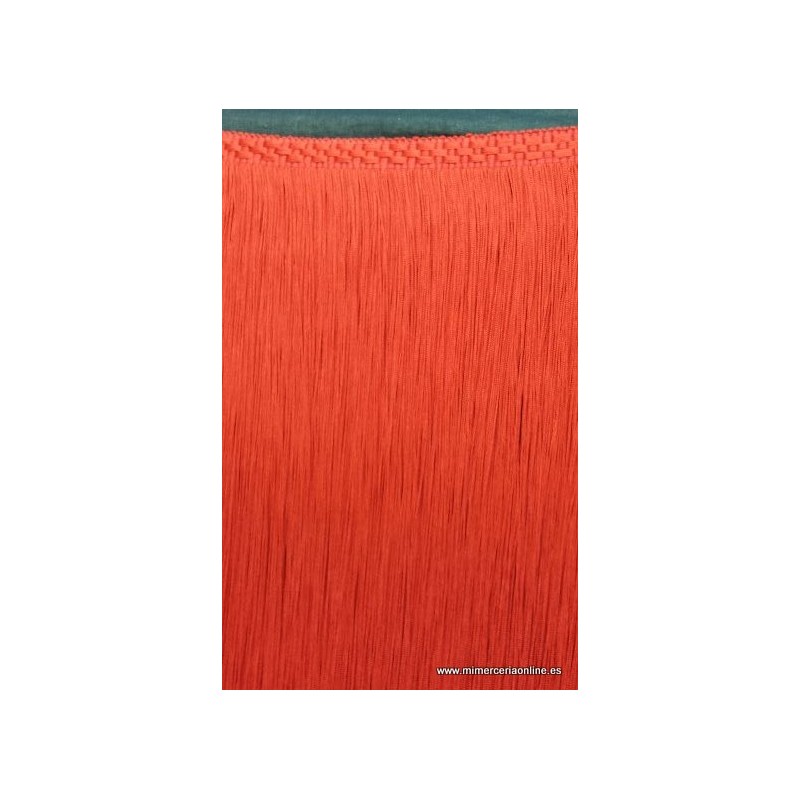 Yalulu 10 metros de largo y 30 cm de ancho con flecos cortados en flecos para manualidades disfraz latino recortar accesorio de costura rojo 