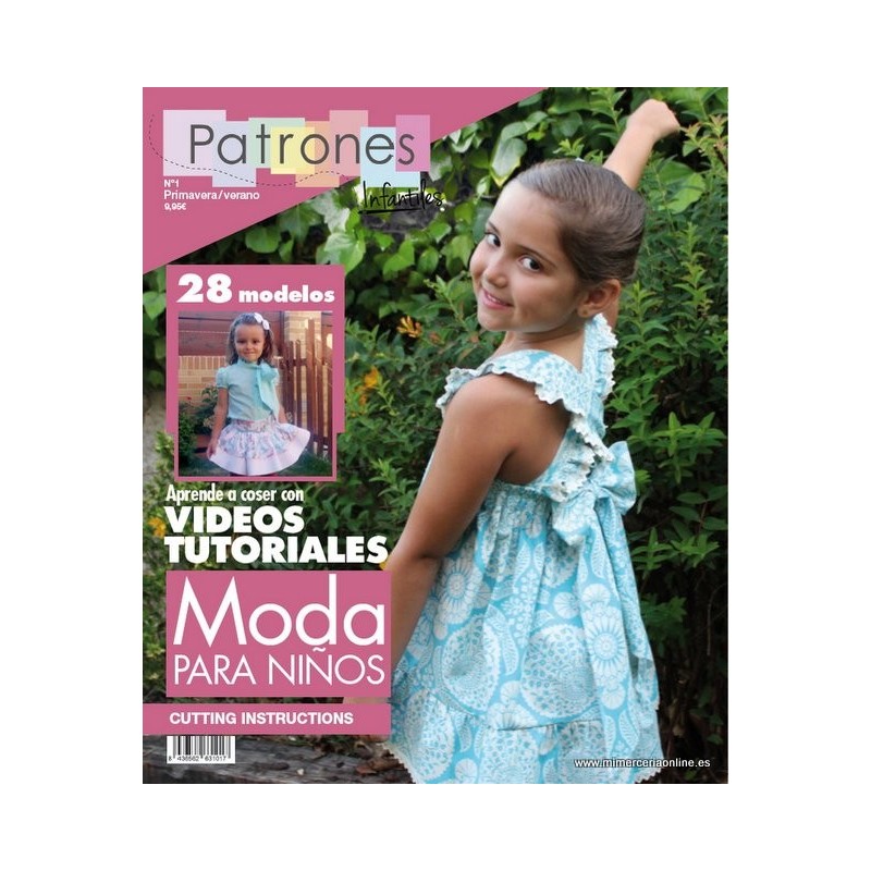 Revista PATRONES, Nº1 Primavera/verano. Moda para niños.