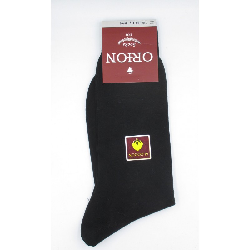 calcetines de hombre cortos en algodon sin costuras ni goma negros