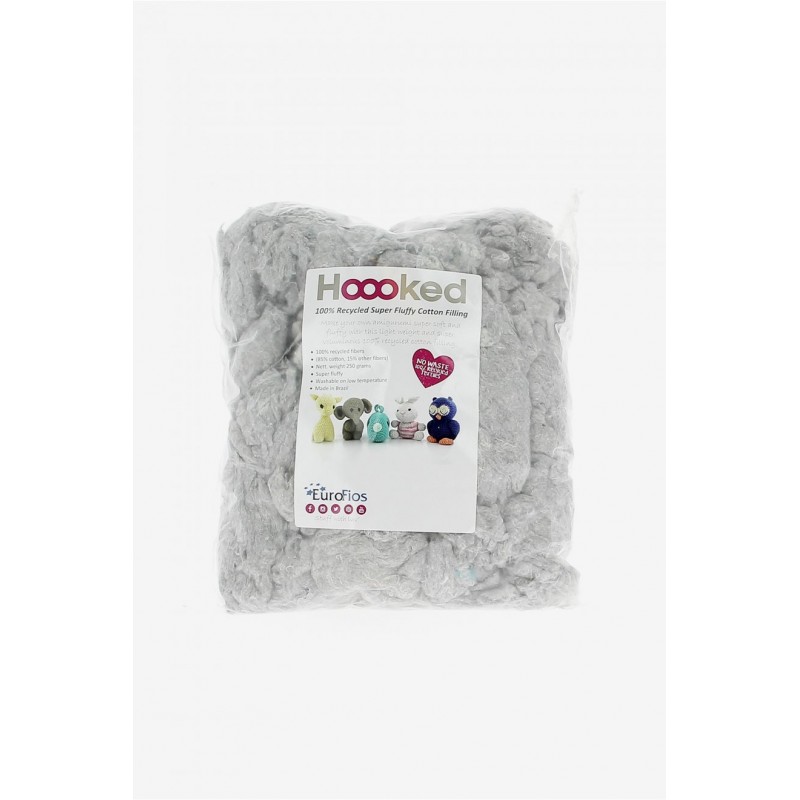 Comprar Relleno de algodón gris Hooked - Mercería Online