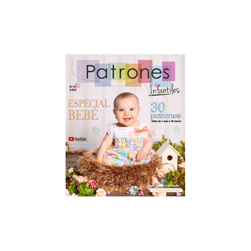 Revistas con patrones de bebé en Mercería Suances