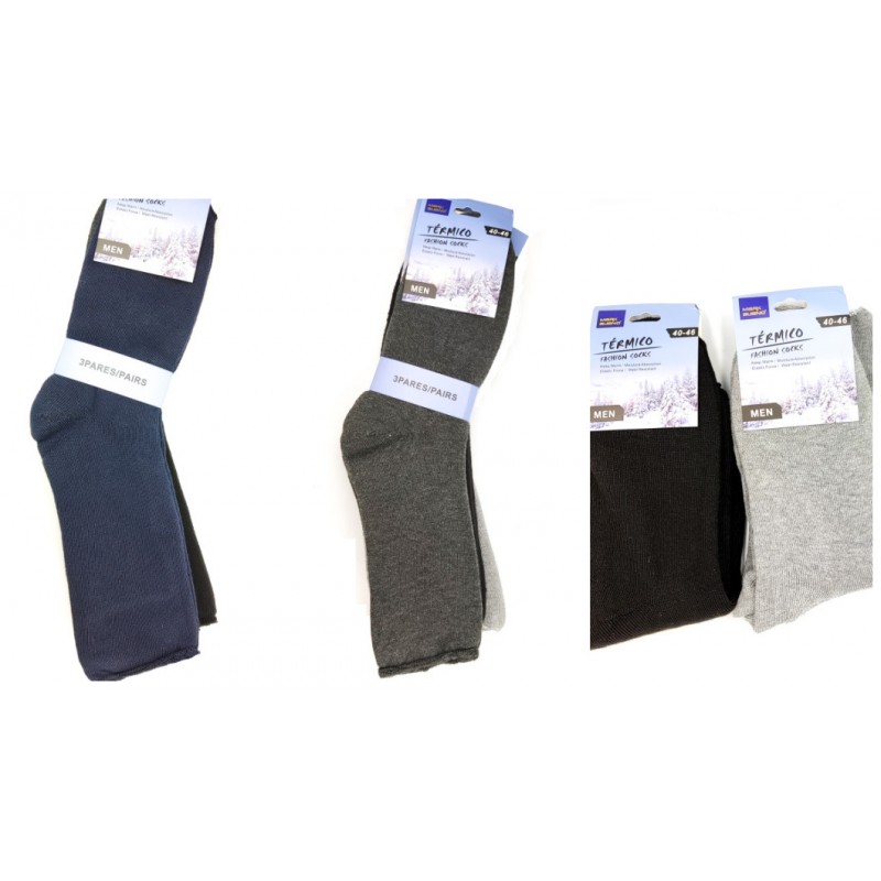 Comprar online calcetines térmicos para hombres- Mercería Online