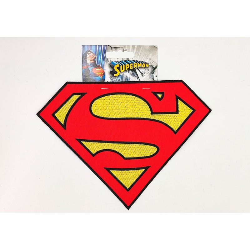 16 Parches termoadhesivos para insignias de Hero Superman
