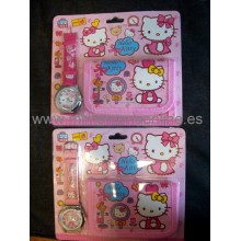 Pack HELLO KITTY reloj +...
