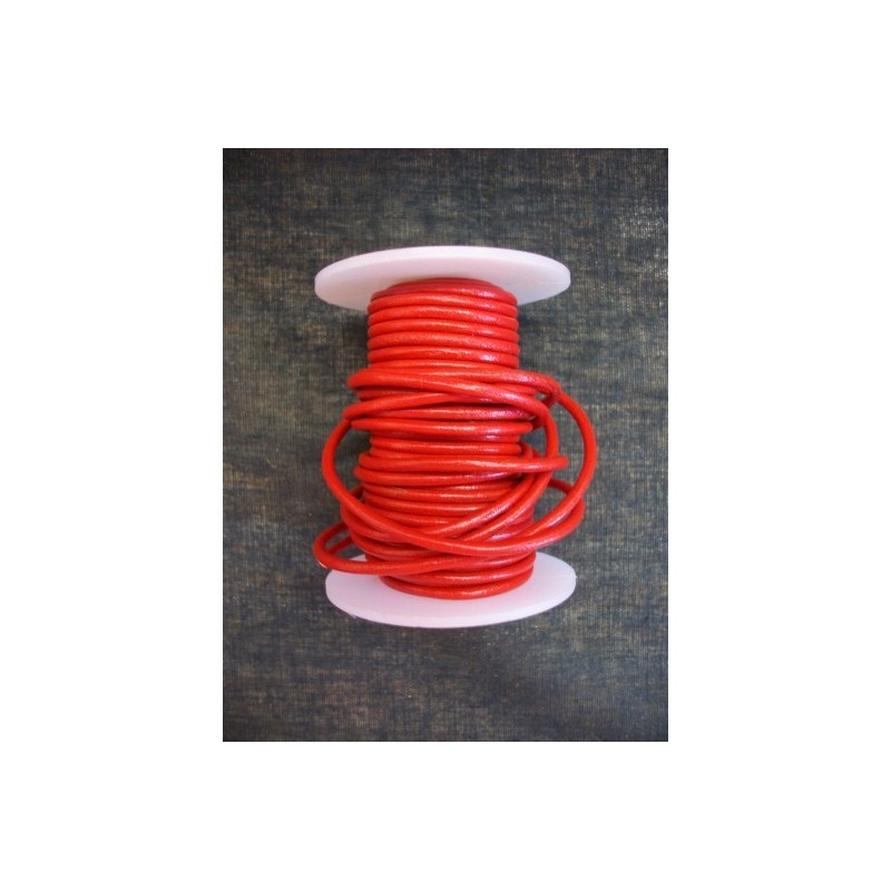 Cremallera por metros • Espiral 5mm • Rojo