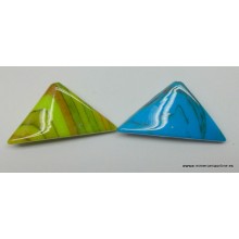Abalorio forma triangular,...