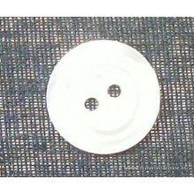 Botón blanco tipo nácar, 8 mm